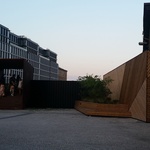 Návrh vyhlídky pro veřejnost vznikl v rámci studentské architektonické soutěže, autor Ing. arch. Petr Brzobohatý, absolvent Fakulty stavební ČVUT, programu Architektura a stavitelství