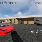 Milan Křupala, SPŠ Zlín – 1. místo kategorie Projekt rodinného domu
