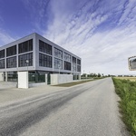 Administrativa a parkovací dům Zdroj DELTA, fotograf Tomáš Haverlík