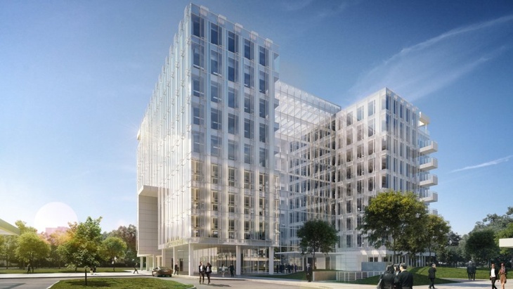 Vizualizace projektu Parkview - zdroj Skanska Pankrác