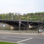 Štefánikův most - mezi letenským tunelem a Revoluční třídou © Wikipedia
