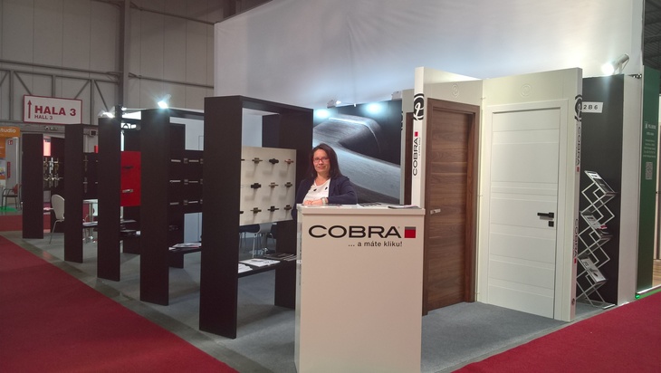 Designové kliky ke dveřím špičkové kvality Cobra na veletrhu FOR INTERIOR 2018.