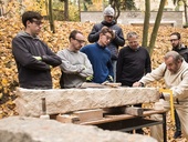 Jak postavit schodiště: Řemeslný workshop na Fakultě stavební ČVUT v Praze