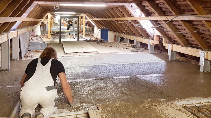 Lehký keramický beton pomohl vyřešit problémy při rekonstrukci „Dlouhé chodby“ Lehký keramický beton pomohl vyřešit problémy při rekonstrukci „Dlouhé chodby“