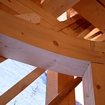 Detaily dřevěných konstrukcí
