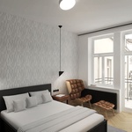 obr.10 - Hlavní ložnice zdroj: Ateliér SLIM
