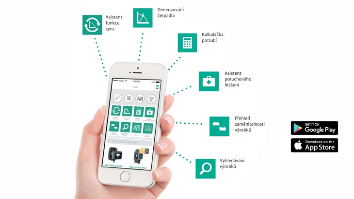 Celý svět čerpadel v jedné aplikaci: WILO ASSISTANT
