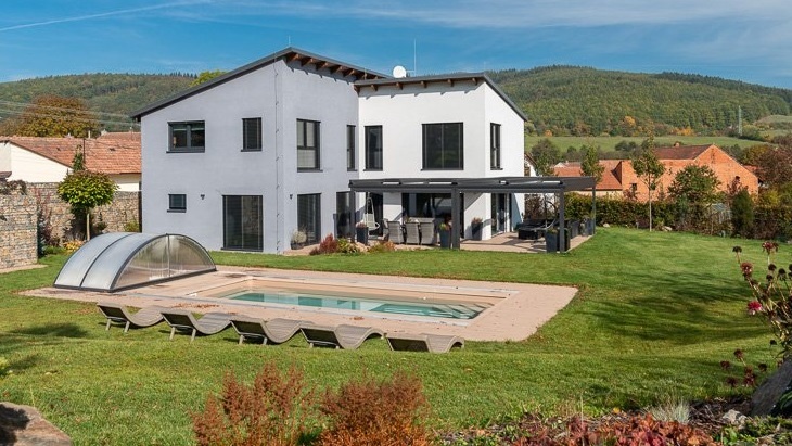 Moderní dřevostavba Moderní dřevostavba