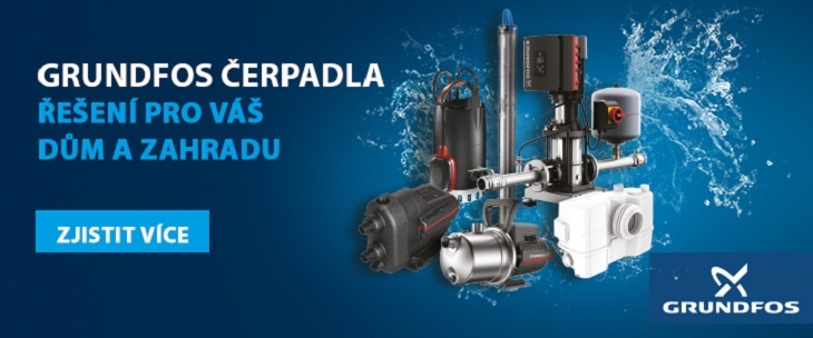 Čerpadla pro rodinné domy a zahrady v Grundfos akci 2019 Čerpadla pro rodinné domy a zahrady v Grundfos akci 2019