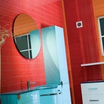 Ventilator Vents 100s - červená koupelna
