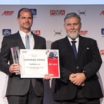 Ing. Jan Topol při převzetí ceny Grand Prix