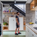 Úzkou parcelu dokonale zabydleli. Architekti vymysleli levná řešení Foto: Pedro Napolitano Prata