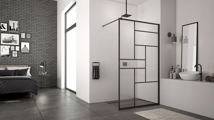 Walk-in zástěny EASY pro kreativní a praktické řešení koupelny Walk-in zástěny EASY pro kreativní a praktické řešení koupelny