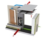 Účinné větrání v nízkoenergetických budovách s rekuperační jednotkou KombiAir