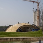 Pozdrav z budoucnosti: Pavilony, které nestavěli lidé ale stroje Foto:  ICD-ITKE, Roland Halbe, BUGA