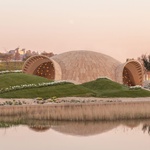Pozdrav z budoucnosti: Pavilony, které nestavěli lidé ale stroje Foto:  ICD-ITKE, Roland Halbe, BUGA