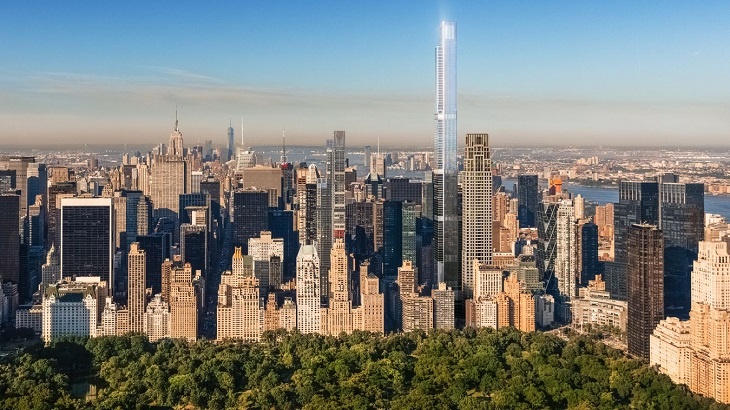 Central Park Tower: Nejvyšší obytná budova světa Central Park Tower: Nejvyšší obytná budova světa