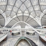 Jak vypadá nejdražší letiště světa: Představuje se pekingský Daxing Foto: Hufton+Crow
