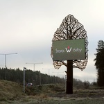 Staletá alej padla. Stromy nahradily reklamní billboardy Foto: pS Arkitektur