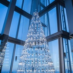 Nahý a skleněný vánoční stromek Foto: David Cleveland