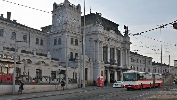 Brno hlavní nádraží - autor: Ing. arch. Petr Brandejský Brno - hlavní nádraží