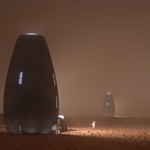 Bydlení na Marsu, Credit: AI SpaceFactory/Plompmozes