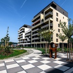 Pražské byty s certifikátem trvalé udržitelnosti. Vznikly v místě bývalého cukrovaru Foto: Jiří Číhal  Zdroj: archiv Horizon Holding 
