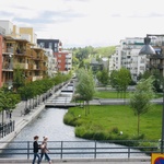 Stockholm green district Hammarby Sjostad Zdroj: Design for health