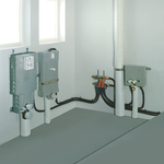 Ukázka předstěnové instalace pro koupelnu Zdroj: Grohe