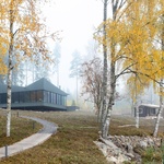 Rodinný dům u jezera vznikal podle okolní krajiny Foto: Marc Goodwin, Archmospheres