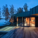Rodinný dům u jezera vznikal podle okolní krajiny Foto: Marc Goodwin, Archmospheres