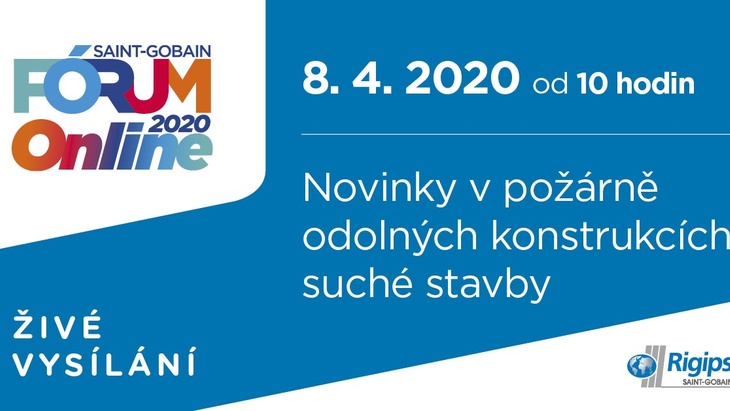 Webinář na téma požární odolnost prvků RIGIPS Webinář na téma požární odolnost prvků RIGIPS