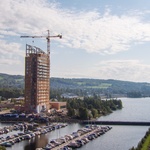 Jak se stavěla nejvyšší dřevostavba světa Foto: Metsä Wood