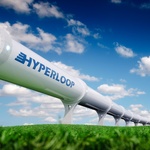 Možná podoba řešení hyperloopu v krajině ©AdobeStock