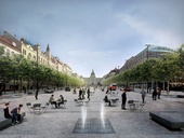 Václavské náměstí: Revitalizace spodní části náměstí začala