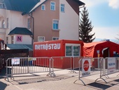Buňka Metrostav v Krajské nemocnici Liberec, foto: Metrostav