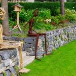 Kámen, beton, zeleň a velký prostor pro vlastní kreativitu Foto: Atelier Flera