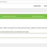 Obr. 2 Zpráva, která se odesílá výrobci spalovacího zdroje
