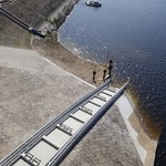 Modernizovaný výtah na Orlíku už dokáže proplavit lodě  i při extrémním suchu 