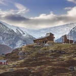 Horské chaty v horách vydrží laviny i bouře Foto: Jan M. Lillebø, Ketil Jacobsen