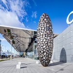 O2 universum - dostavba malé haly O2 areny na konferenční centrum, Praha 9