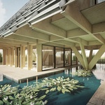 Unikátní dřevostavba se solárními šindely pro Klobouckou lesní Zdroj: Mjölk architekti