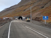 Metrostav otevřel tunel v ledové pustině na Islandu