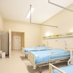Karvinská hornická nemocnice byla postavena z modulů Foto: KOMA Modular