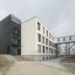 Karvinská hornická nemocnice byla postavena z modulů Foto: KOMA Modular
