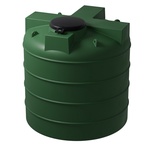 Nadzemní nádrž MEA Vertical zelená s objemem 1 000 l lze použít také pro skladování jedlých olejů