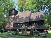 Kostel v Gutech - původní stavba, foto: Hons084 / Wikimedia Commons
