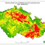 Průměrná základní cena zemědělské půdy na k.ú. (stav 2011) (VÚMOP v.v.i.)