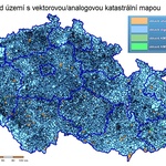Přehled o digitalizaci katastrálních map. Zdroj: ČÚZK