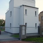 Vzhled domu po rekonstrukci - Snažili jsme se v co největší míře zachovat původní ráz domu, a to i včetně nápisu na fasádě